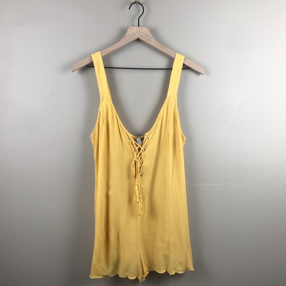 ASOS || Lace-front Romper